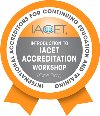 International Accreditors for Continuing Education and Training badge